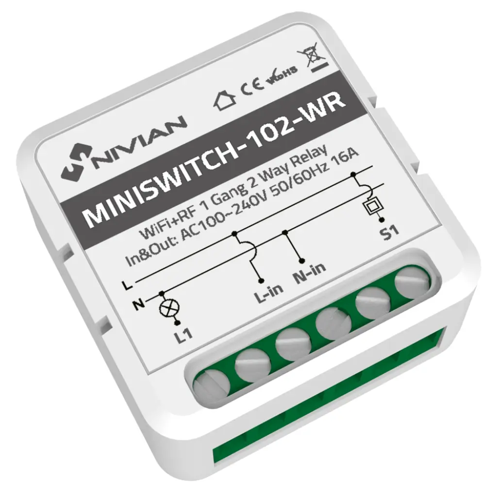 RelÃ© inteligente de 1 Linea NIVIAN