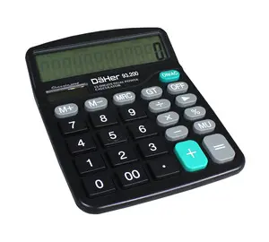 Calculadora Sobremesa Negra