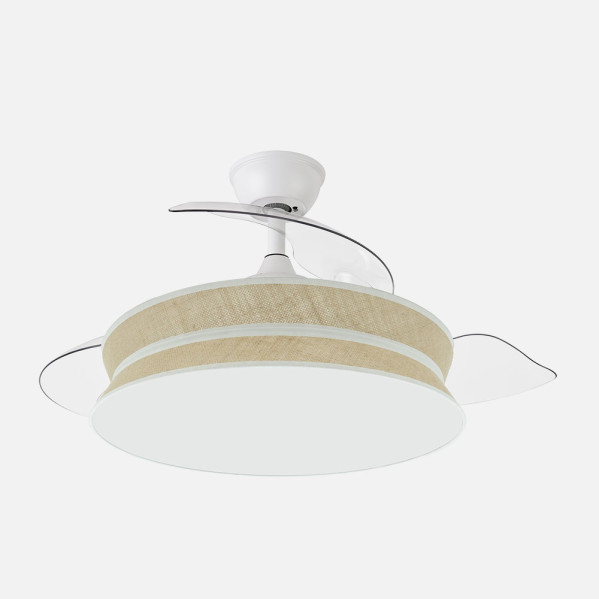 Ventil Decor 72w Blanco/natural Blanco 108d 3asp