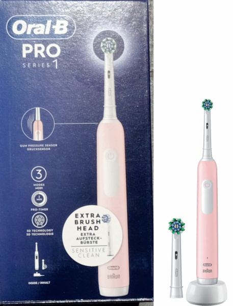 CEPILLO DENTAL BRAUN PRO 1 ROSA