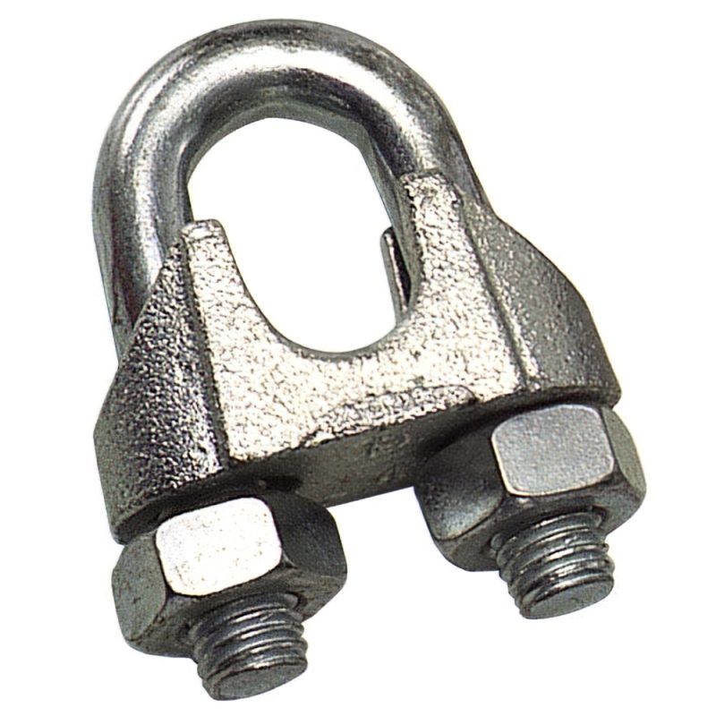 Sujetacables Galvanizado 6 mm. 1/4″ Uso Domestico
