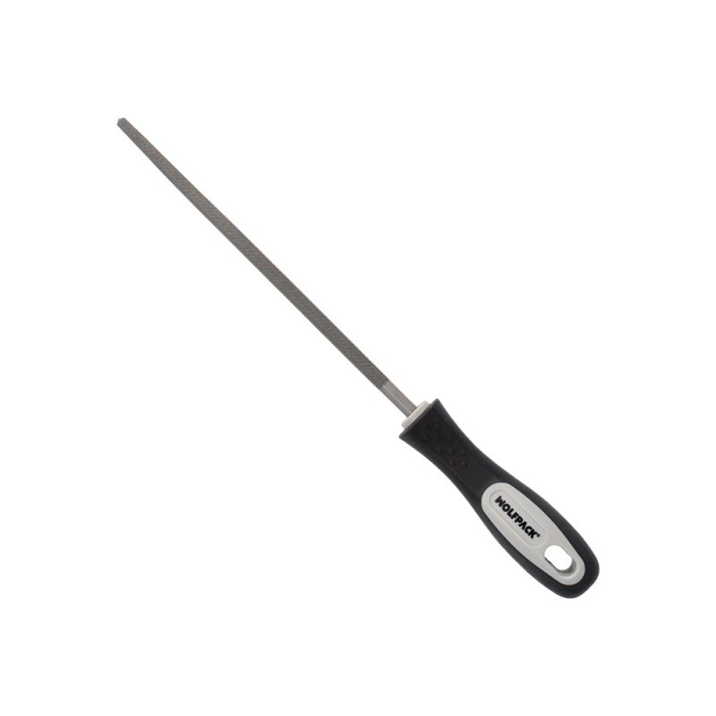 Lima Con Mango Redonda Entrefina  6″