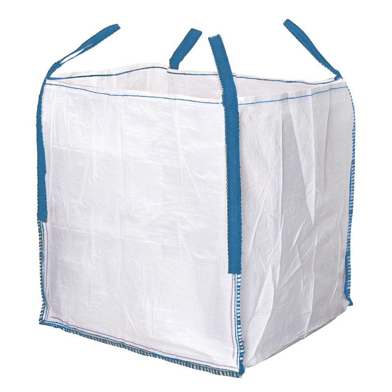 Saco Obra Big Bag Rafia  90x90x90cm. Carga mÃ¡xima seg. 1.000Kg.