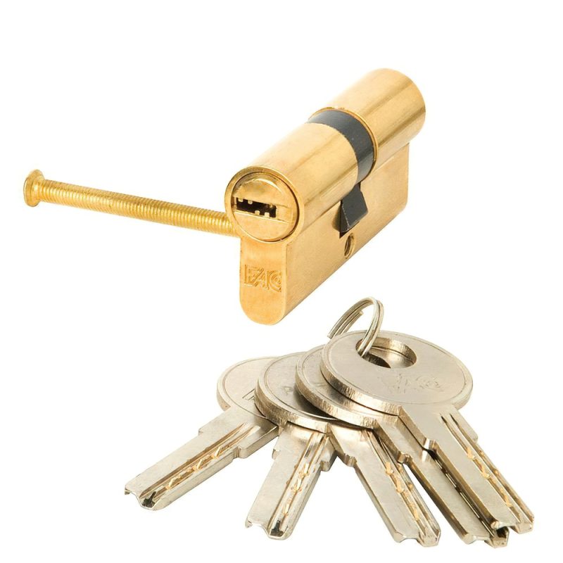 Cilindro Fac Seguridad 70-p 30×40 Latonado 15,0 mm.