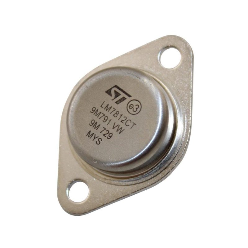 Regulador Tension 12V 1,5A Positivo TO3 L7812CT