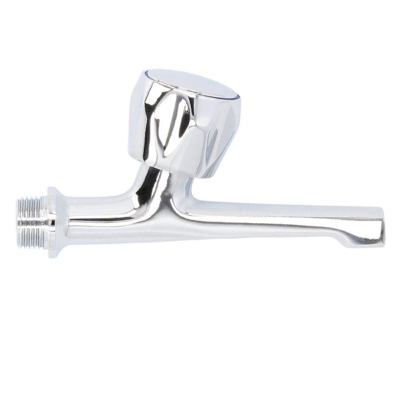 Grifo Fregadero 12 cm- 1/2″ Cromo Volante Metal