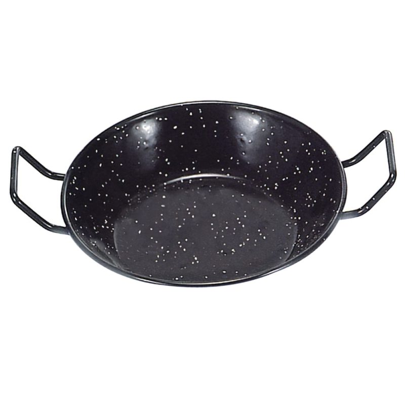 SartÃ©n Doble Honda Con Asas Esmaltada 45 cm.