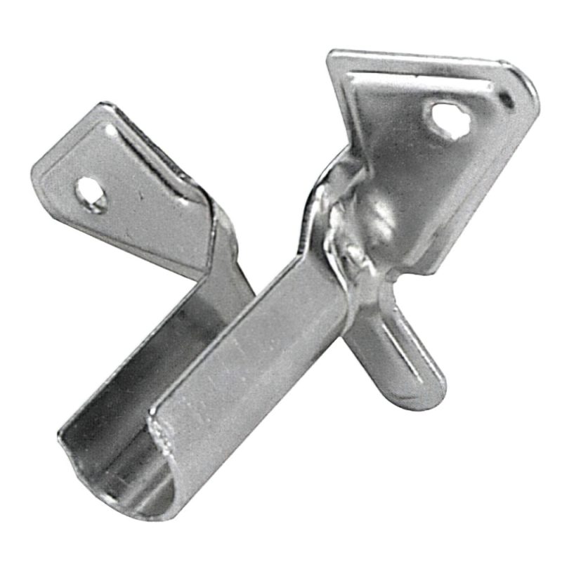 Soporte Barra 12 mm.Ã˜ Cromo Lateral