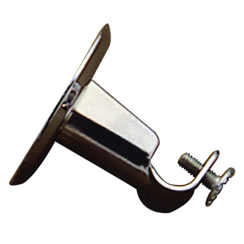 Soporte Barra 12 mm.Ã˜ Cromo Techo Redondo