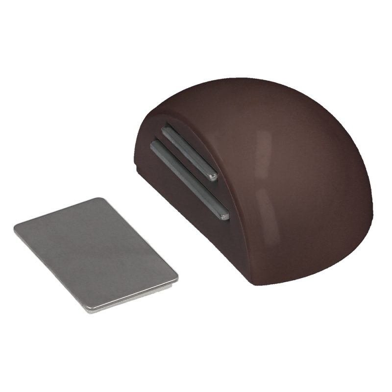 Tope Puerta Adhesivo con ImÃ¡n Retenedor MarrÃ³n