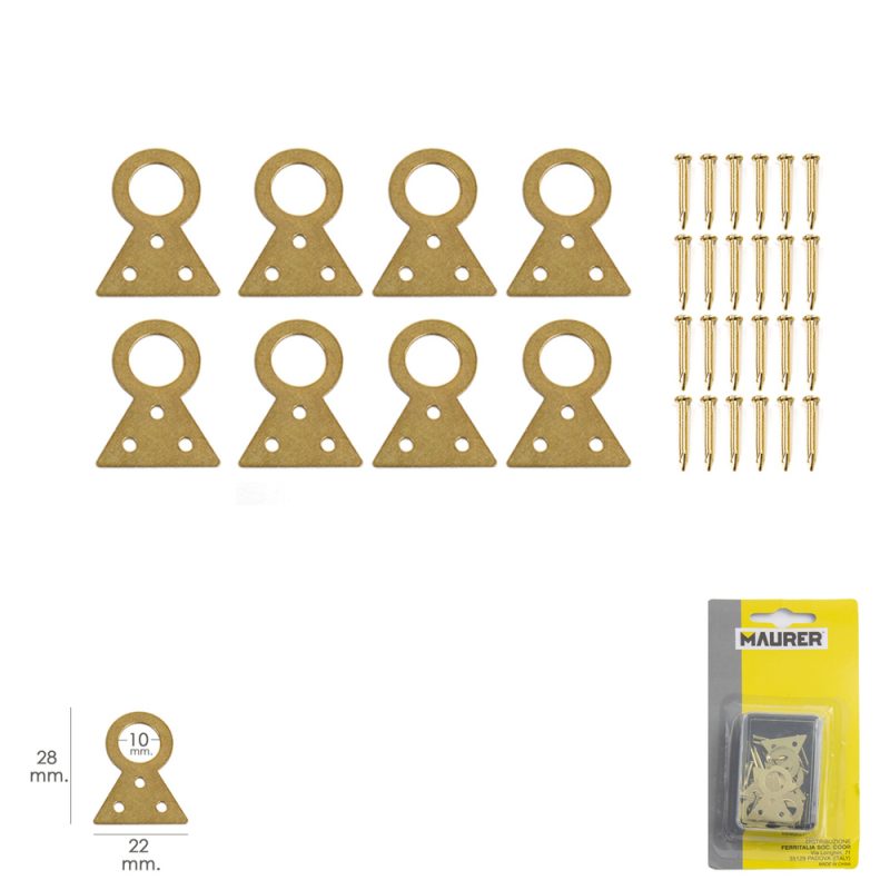 Cuelga Cuadros Fijo NÂº1 (Blister 8 piezas)