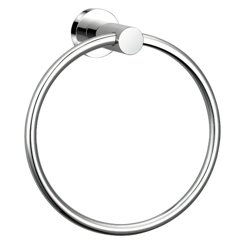 Toallero Anilla Inoxidable Maurer  16×7 cm.