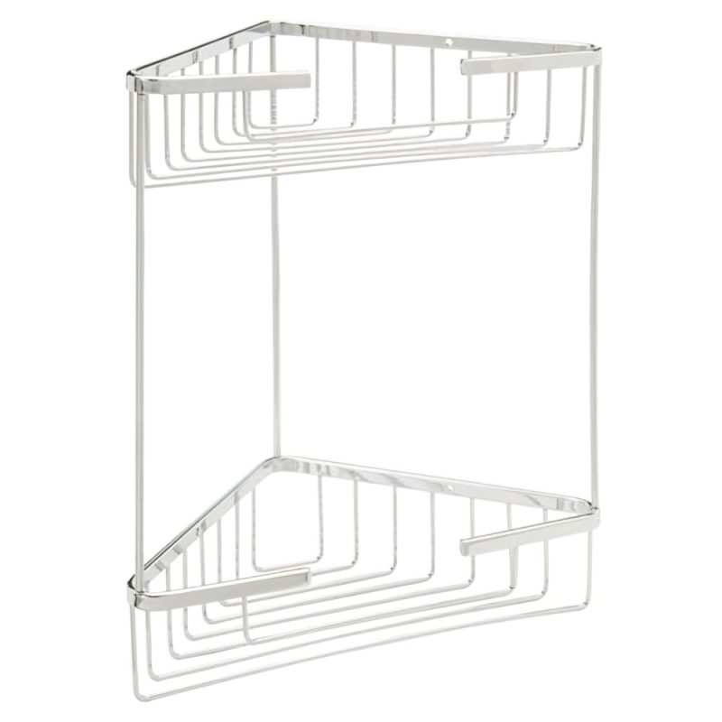 Cestillo Inoxidable Maurer RincÃ³n 2 alturas 19x19x35 cm.