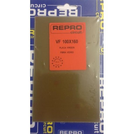 Placa Virgen Fibra 1 Cara  100x160mm