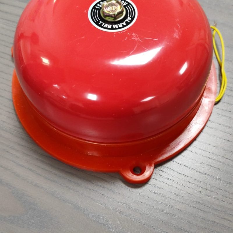 Timbre Industrial Campana 15cm 95Db 230V ROJO K27612