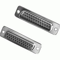 Conector Sub-D 25pin Hembra Soldar Recto DSC-125