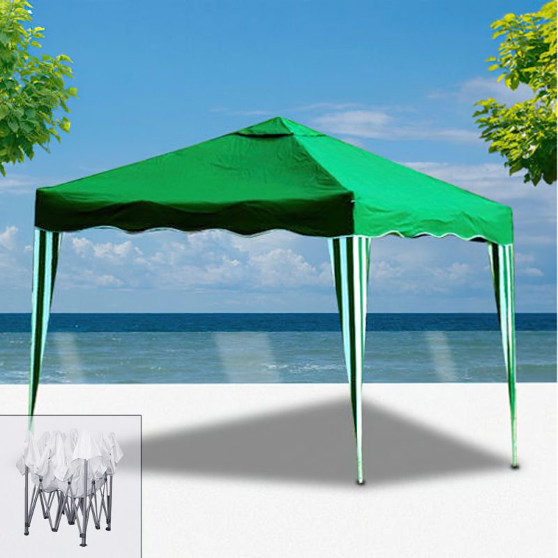 Pergola Papillon 3×3 Metros Plegable Verde