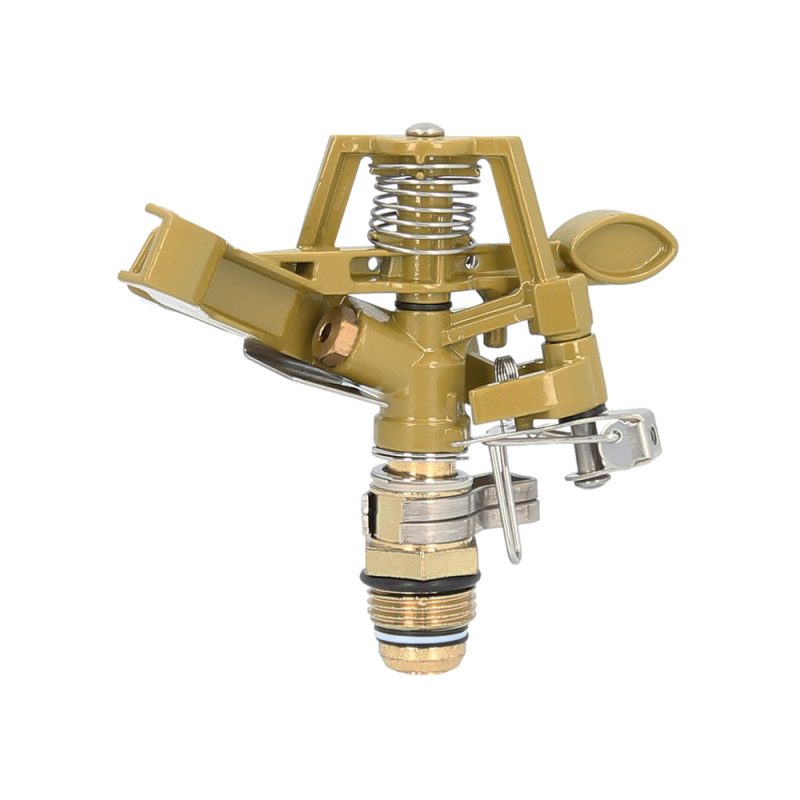 Aspersor Riego Regulable Metalico Sectorial Toma 1/2″ Fabricado En Zinc, Riego De Jardines / Cesped