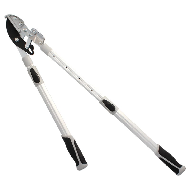 Tijeras Podar 2 Manos Yunque. Telescopica de 68 a 95 cm. Mango Aluminio Multiplicador Fuerza, Corte Ã˜ 35 mm. EmpuÃ±adura TPR