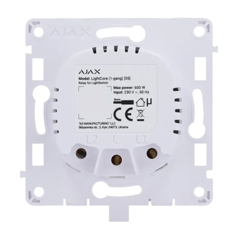 Mecanismo Interruptor AJAX LightSwitch 1G