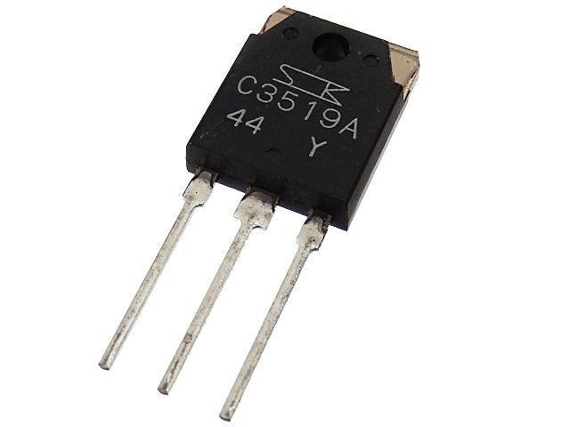 Transistor NPN 180V 15A TO3P Sanken 2SC3519A