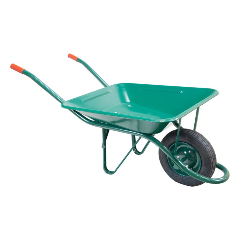 Carretilla Obra Verde MetÃ¡lica Desmontada