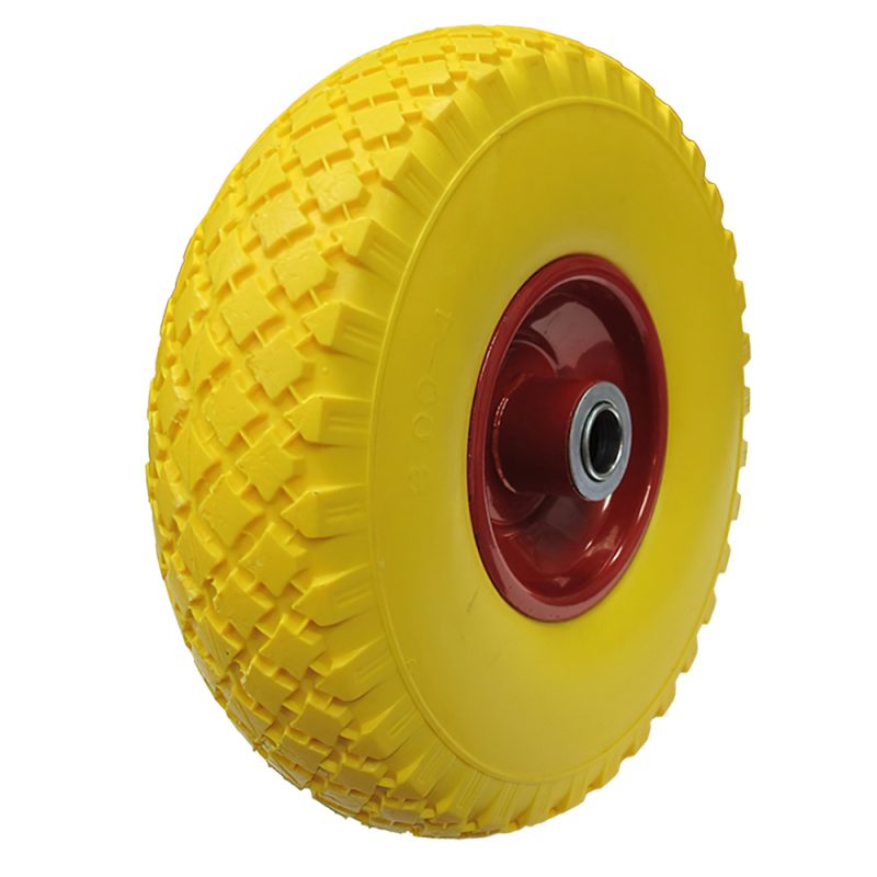 Rueda Carretilla Almacen / Sacos  Maciza Llanta metÃ¡lica  20 mm.