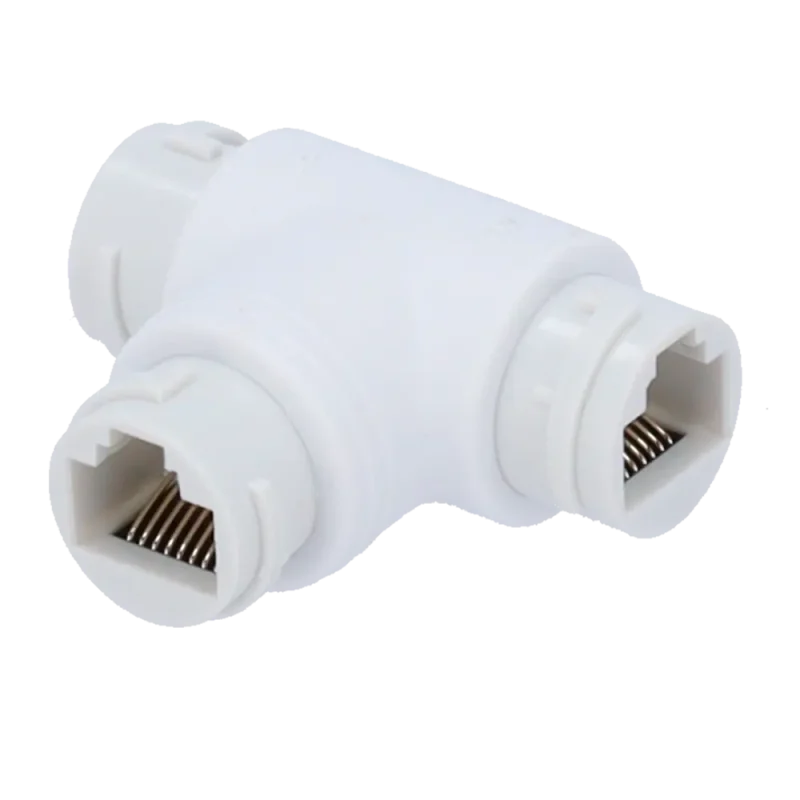 Distribuidor Splitter RJ45 2×1 IP66 CCTV