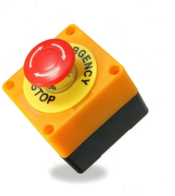 Interruptor Emergencia SETA 1NO + 1NC 10A/660Vac En Caja Estanca