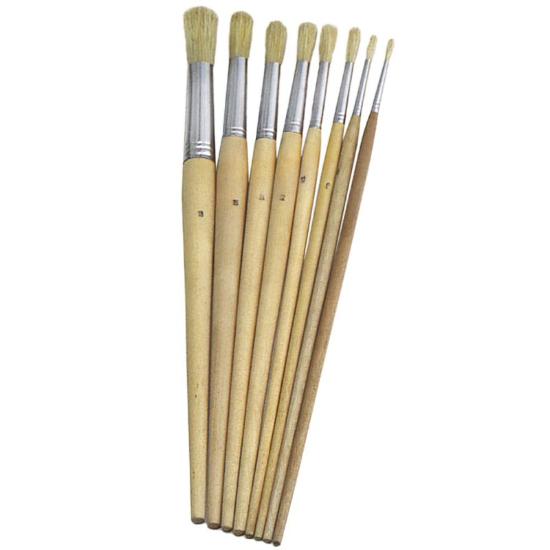 Pincel Brico Redondo Cerda Blanca NÂº  1