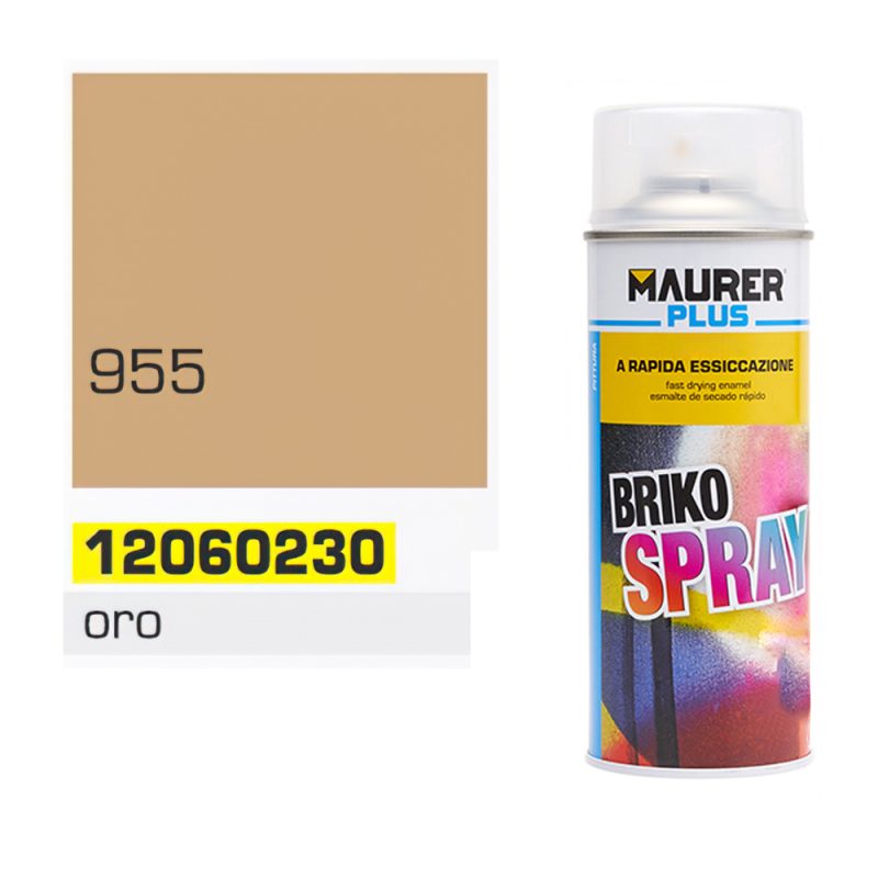 Spray Pintura Oro / Dorado 400 ml.