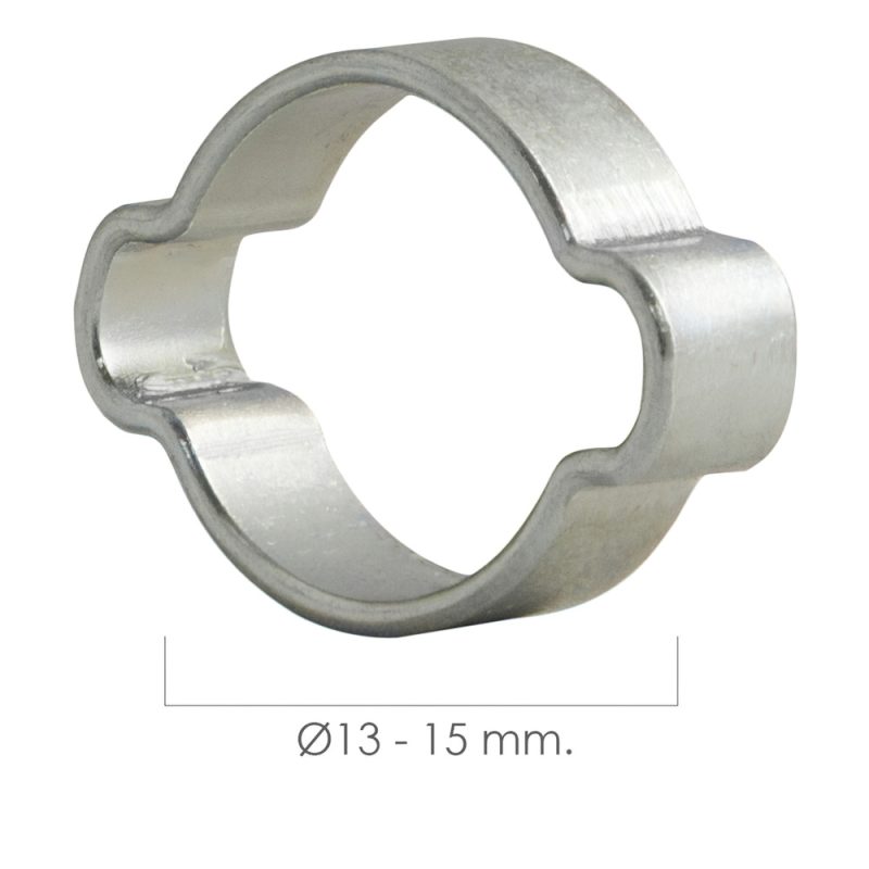Abrazadera Dos Orejas Ã˜ 13-15 mm.
