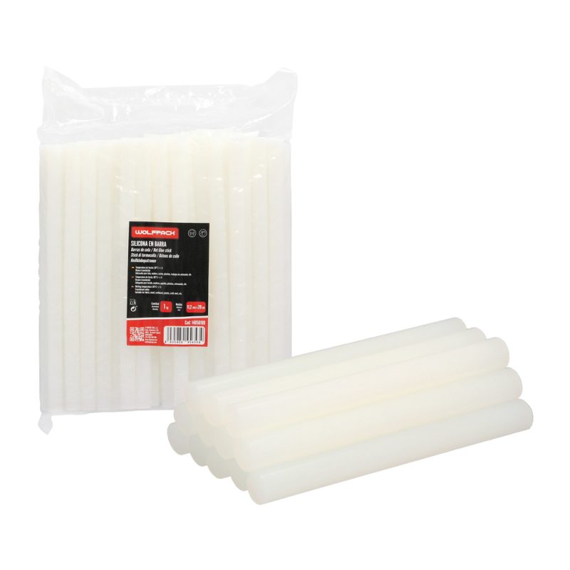 Barras De Pegamento Caliente Ã˜ 11,2 mm. bolsa De 1 Kg. Barras Silicona, Pegamento Pistola Termofusible, Silicona Pistola