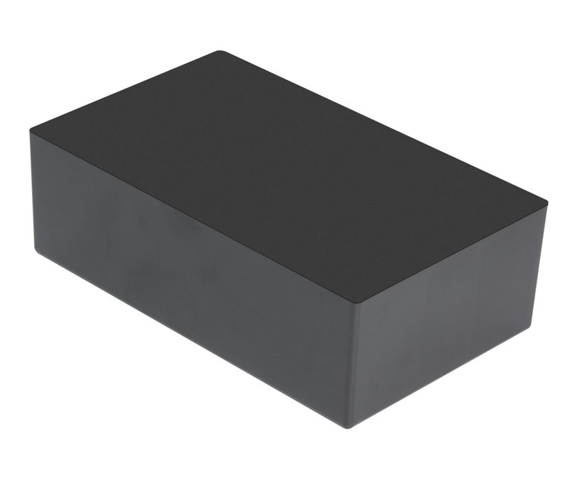 Caja Montaje ABS 2 piezas medidas 160x95x55mm Negro