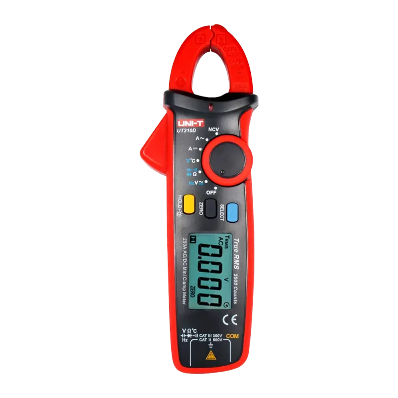 Pinza Amperimetrica  200A  600V AC/DC UNI-T UT210D