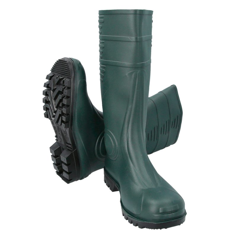 Botas Goma Altas Verdes Seguridad NÂº 43 (Par)
