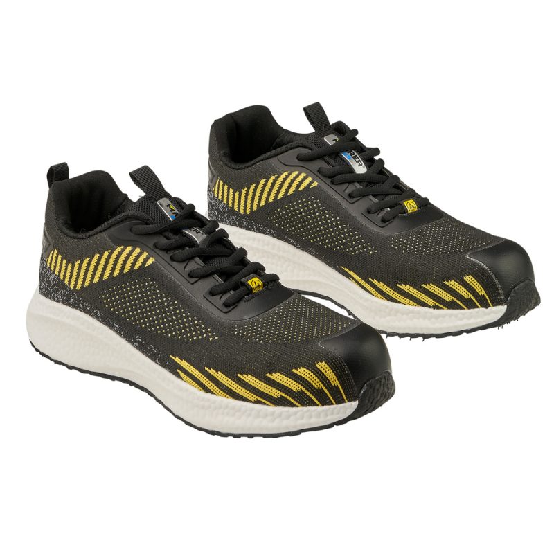 Deportiva Seguridad Maurer S1 Modelo Lusitania Antideslizante con suela y puntera antiperf Resistente a los Hidrocarburos NÂº 43