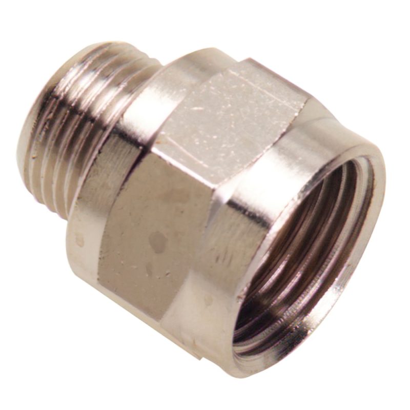 Adaptador Alargue Hembra 3/8 – Macho 1/4 (Blister 2 Piezas)