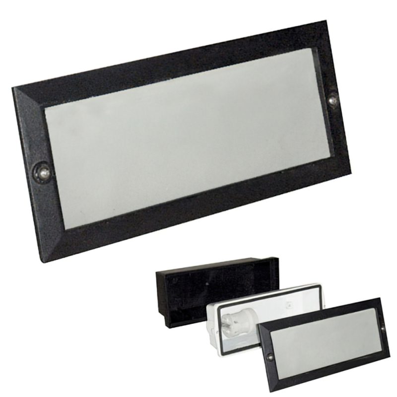 PlafÃ³n Empotrar Rectangular Negro