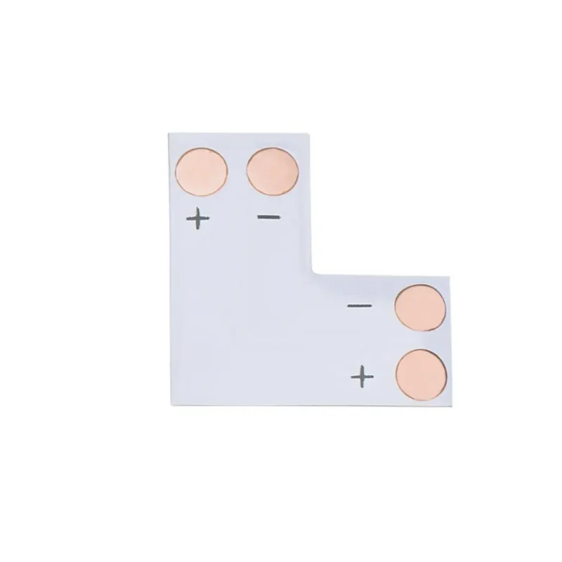 Angulo 90º para conector invisible 8mm