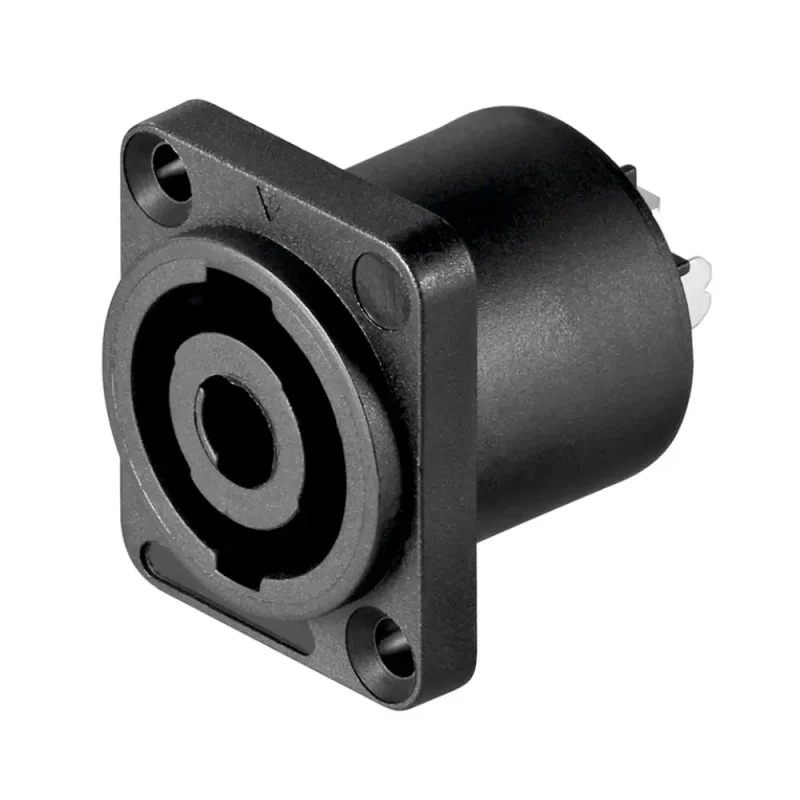 Base SPEAKON Hembra Chasis 4Pin GOOBAY