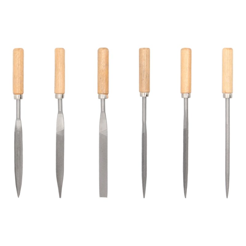 Juego Limas Hierro PequeÃ±as Surtido 6 Piezas