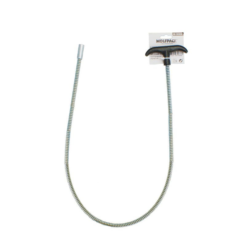 Mango Flexible Reforzado Para Cepillos M12 Longitud 1metro Mango T