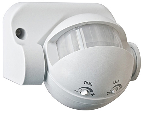 Detector Movimiento Infrarrojos 180º Blanco KRANG