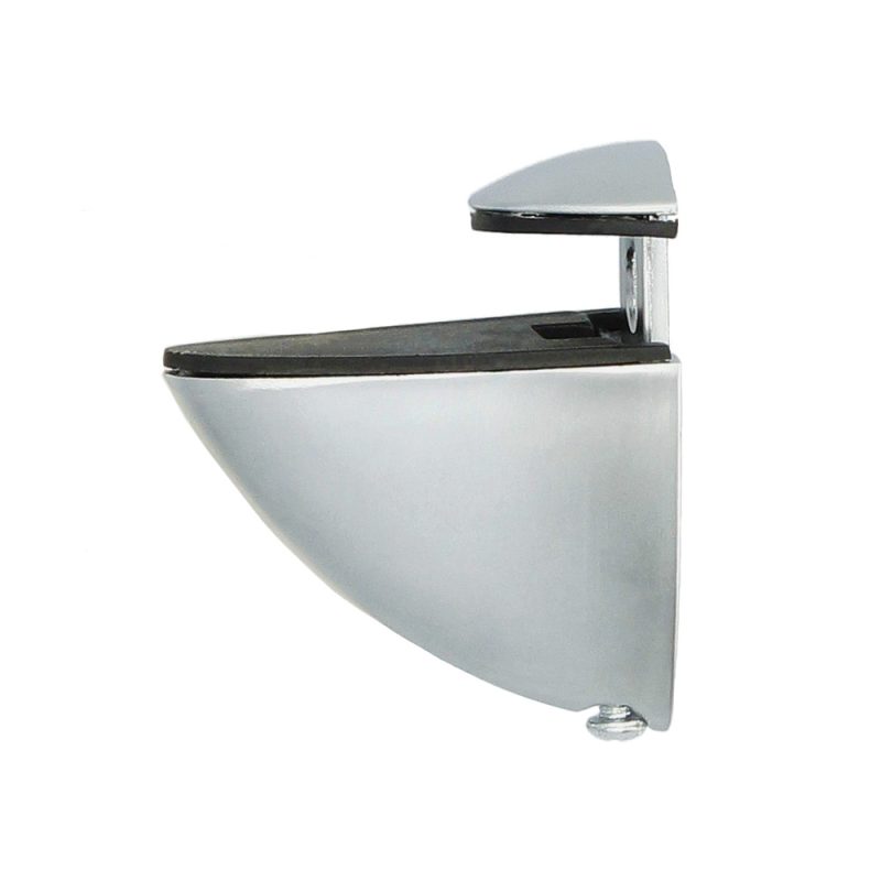 Soporte Pelicano Regulable Para Estante 1 / 20 mm. Cromo Mate (1 Pieza)