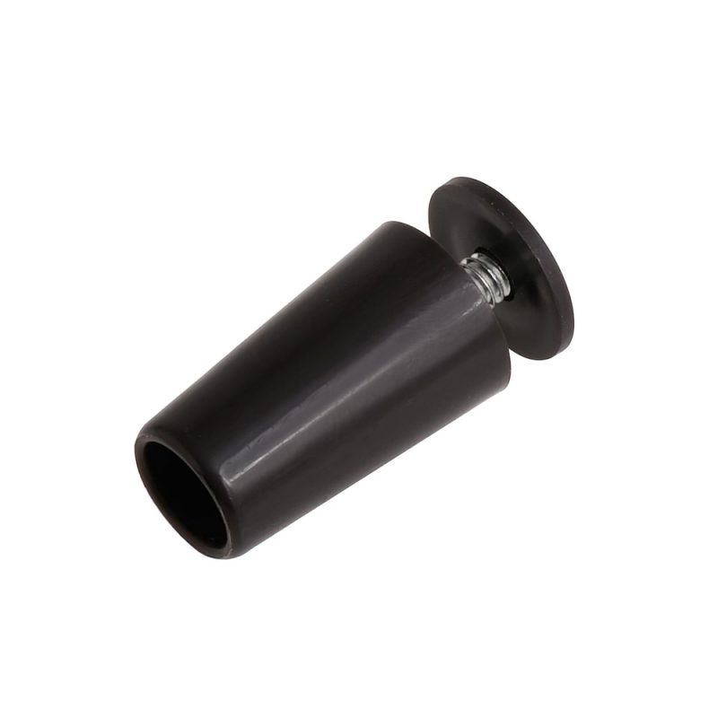 Tope Persiana Con Tornillo 40 mm. MarrÃ³n