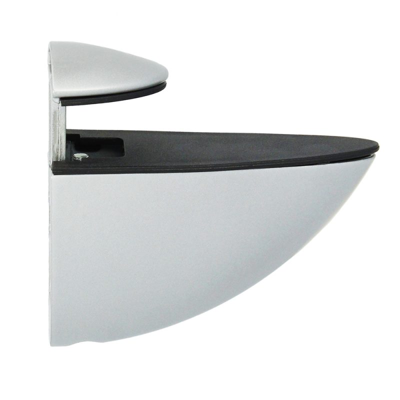 Soporte Pelicano Regulable Para Estante 1 / 35 mm. Cromo Mate  (1 Pieza)