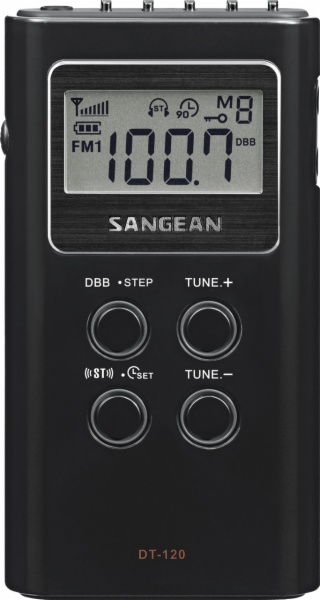 TRANSISTOR SANGEAN DT-120 NEGRO
