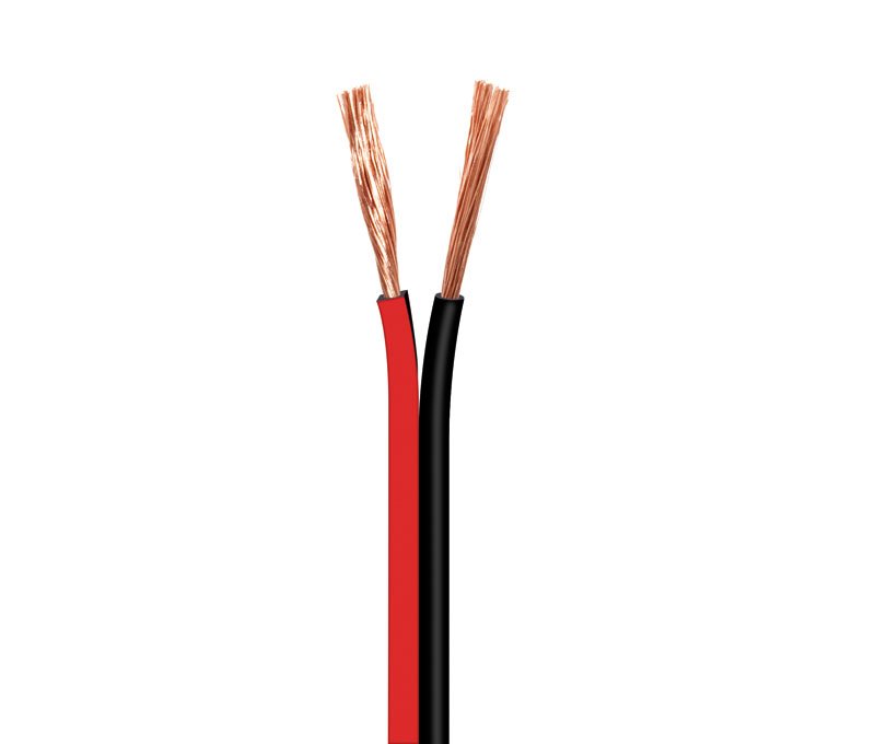 Cable Paralelo 2×1,5mm CCA ROJO/NEGRO Polarizado (100m)