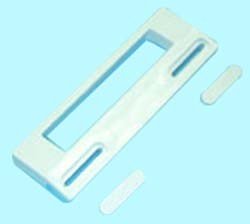 Tirador Puerta Frigorifico Universal Blanco 18,8×6,5cm